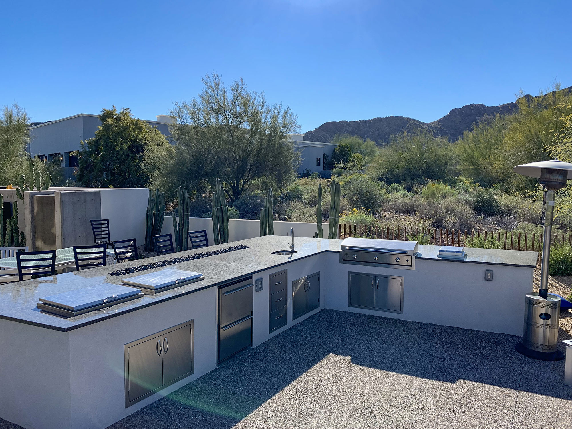 Backyard BBQ Station in Cave Creek